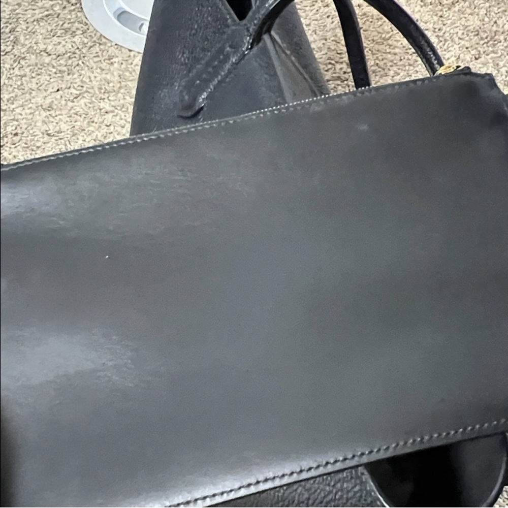 Ferragamo Leather Tote and Pouch Set - Picture 6 of 12